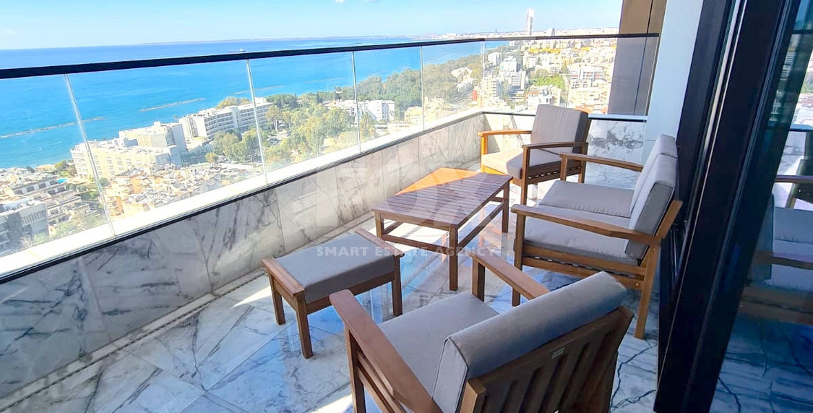 Luxury 2-Bedroom Apartment with Panoramic Sea Views in Potamos Germasogeia, Limassol