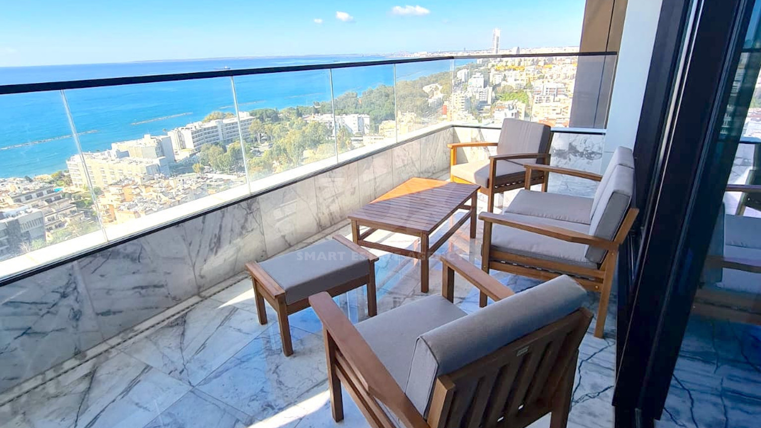 Luxury 2-Bedroom Apartment with Panoramic Sea Views in Potamos Germasogeia, Limassol