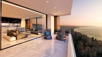 Luxury 1-Bedroom Apartment on the 18th Floor with Panoramic Sea Views – Limassol