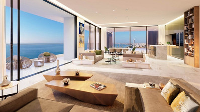 Luxury 1-Bedroom Apartment on the 18th Floor with Panoramic Sea Views – Limassol