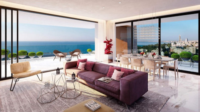 Luxury 1-Bedroom Apartment on the 18th Floor with Panoramic Sea Views – Limassol