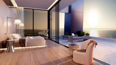 Luxury 1-Bedroom Apartment on the 18th Floor with Panoramic Sea Views – Limassol