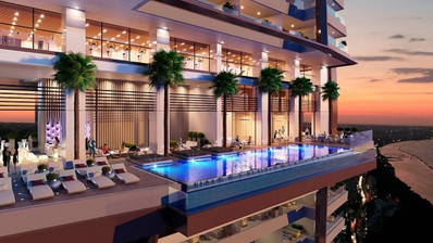 Luxury 1-Bedroom Apartment on the 18th Floor with Panoramic Sea Views – Limassol