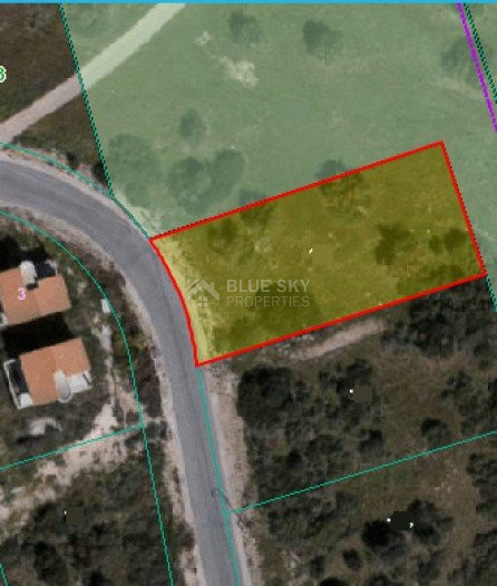 Plot For Sale In Secret Valley Paphos Cyprus