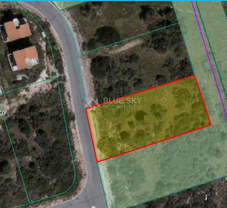 Plot For Sale In Secret Valley Paphos Cyprus