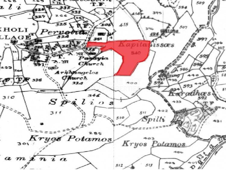 Plot For Sale In Choli Paphos Cyprus