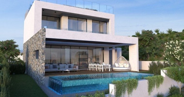 Under-Construction 3-Bedroom Villa with Panoramic Views in Germasoyia, Limassol