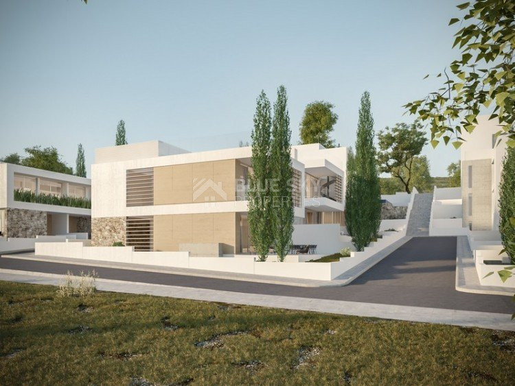 Under-Construction 3-Bedroom Villa with Panoramic Views in Germasoyia, Limassol