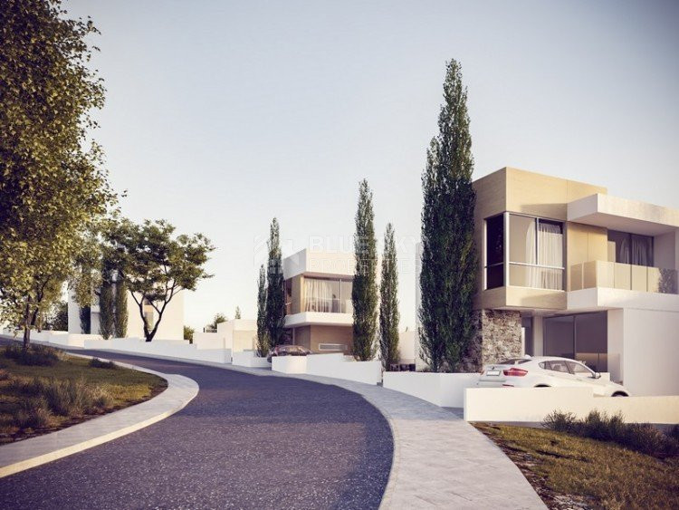 Under-Construction 3-Bedroom Villa with Panoramic Views in Germasoyia, Limassol
