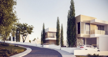 Under-Construction 3-Bedroom Villa with Panoramic Views in Germasoyia, Limassol