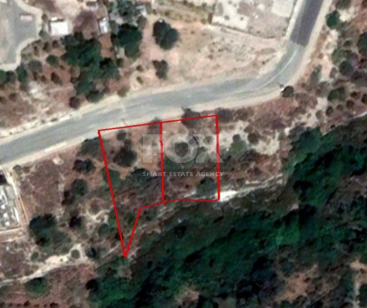 Two residential plots located in quiet area at Tala Paphos Cyprus