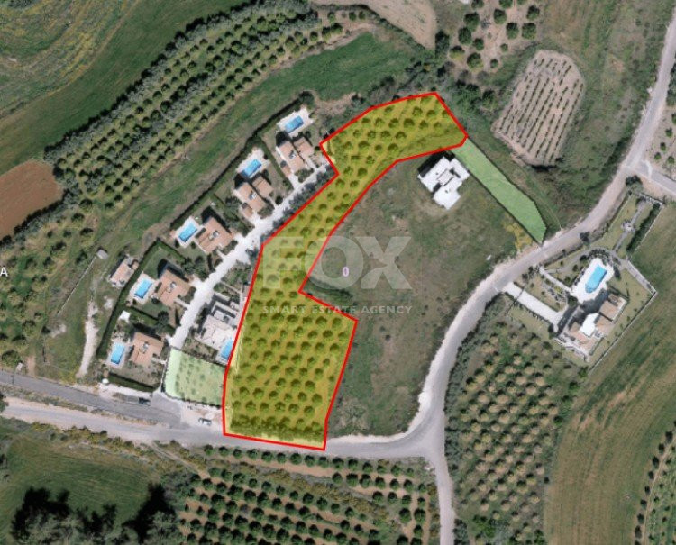 Land For Sale In Argaka Paphos Cyprus
