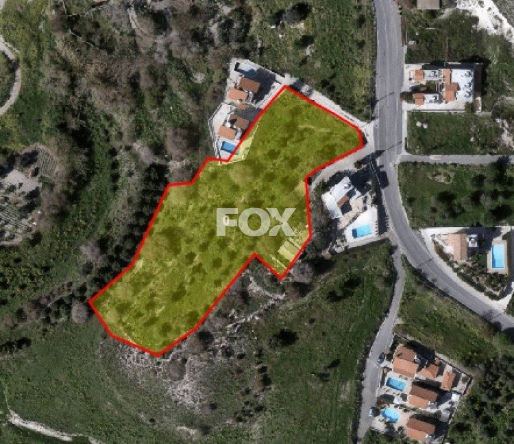 Plot of land for sale 5515 m² in Armou, Paphos, Cyprus