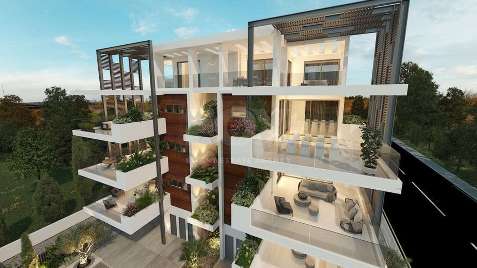 Modern two Bedroom Apartment in Universal, Paphos with Pool – Prime Location Near Beach & Kings Avenue Mall