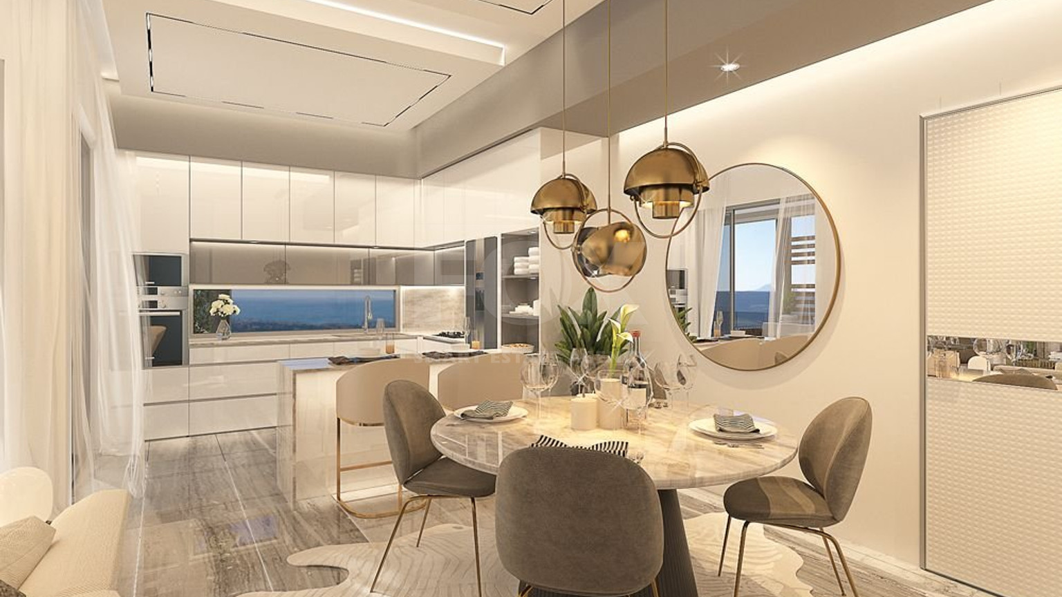 Modern two Bedroom Apartment in Universal, Paphos with Pool – Prime Location Near Beach & Kings Avenue Mall