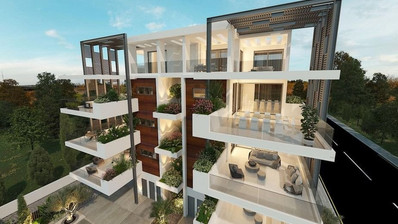 Modern two Bedroom Apartment in Universal, Paphos with Pool – Prime Location Near Beach & Kings Avenue Mall