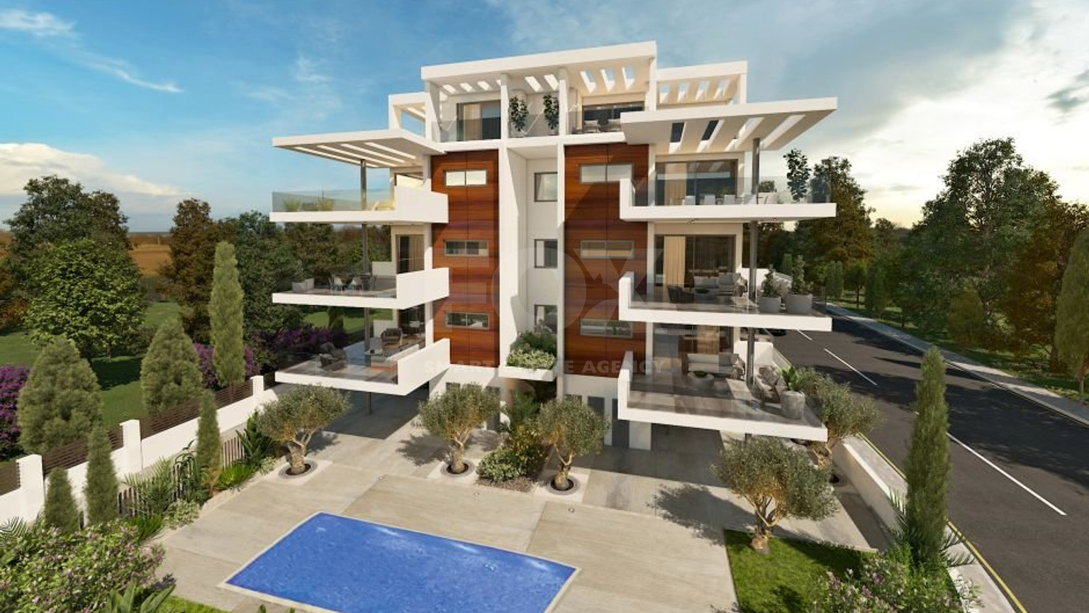 Modern two Bedroom Apartment in Universal Paphos – Pool, Prime Location, for sale