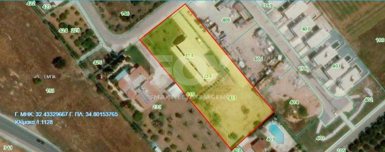 Plot For Sale In Empa Paphos Cyprus