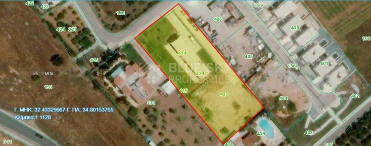 Plot For Sale In Empa Paphos Cyprus