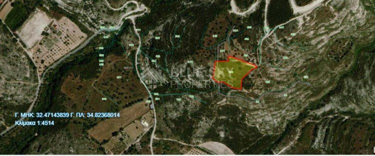Plot in Tsada Paphos Cyprus