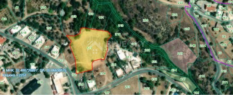 Land For Sale In Argaka Paphos Cyprus
