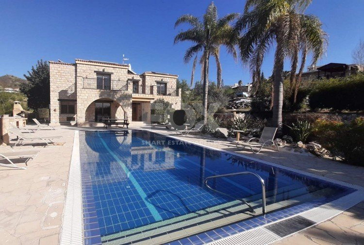 Stunning Four Bed Villa For Sale In Argaka Paphos Cyprus