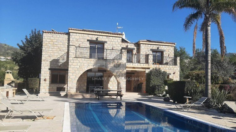 Stunning Four Bed Villa For Sale In Argaka Paphos Cyprus