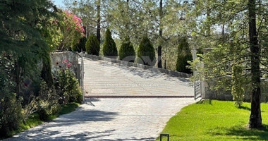 Luxury Viila with guest house in Moniatis with its own private grounds of landscaped gardens engulfed by forest trees.