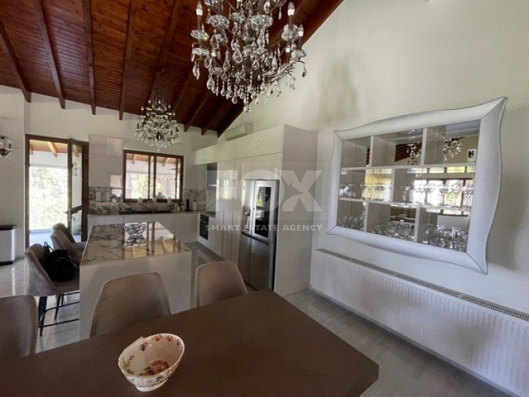 Luxury Viila with guest house in Moniatis with its own private grounds of landscaped gardens engulfed by forest trees.