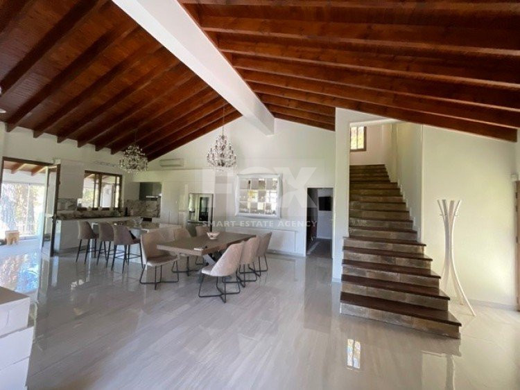 Luxury Viila with guest house in Moniatis with its own private grounds of landscaped gardens engulfed by forest trees.