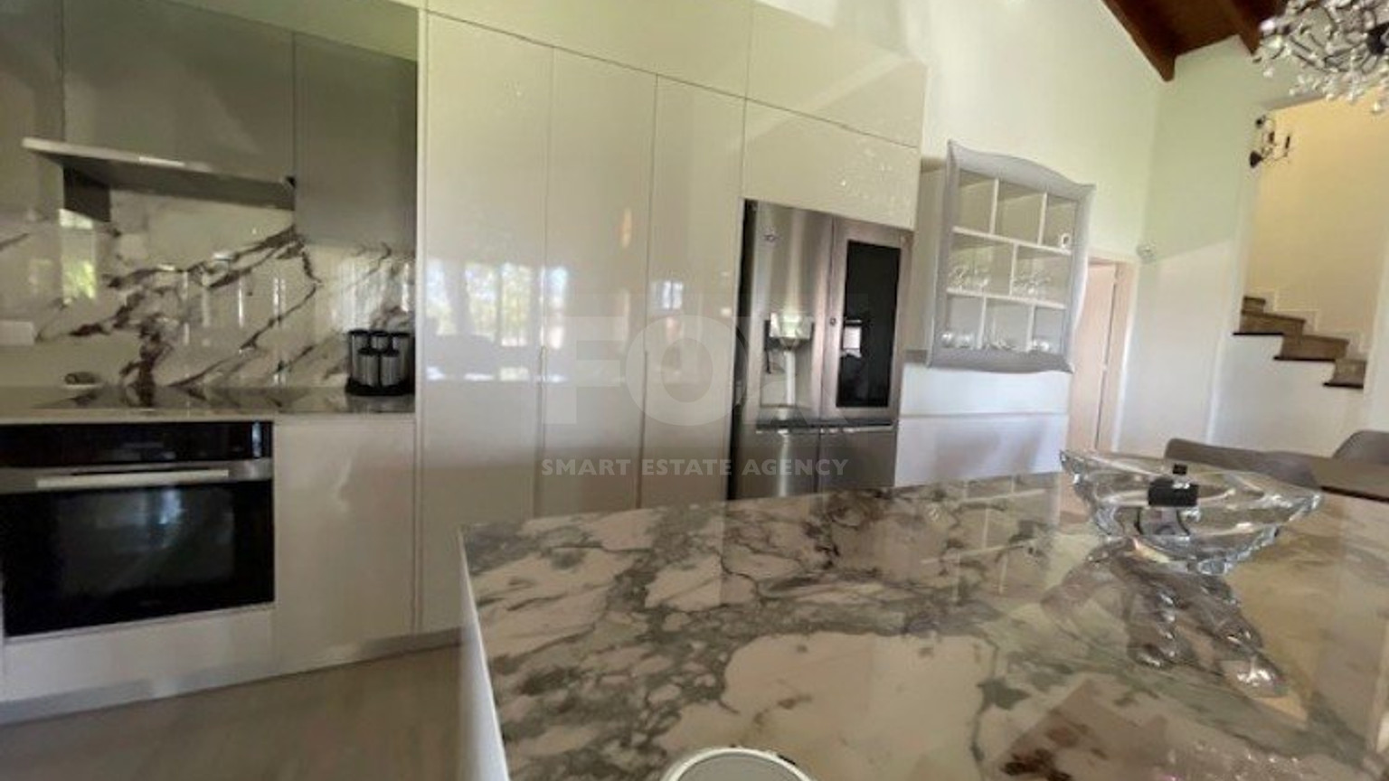 Luxury Viila with guest house in Moniatis with its own private grounds of landscaped gardens engulfed by forest trees.