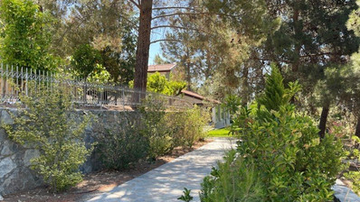 Luxury Viila with guest house in Moniatis with its own private grounds of landscaped gardens engulfed by forest trees.