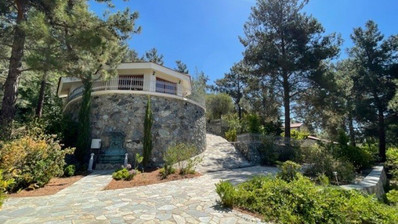 Luxury Viila with guest house in Moniatis with its own private grounds of landscaped gardens engulfed by forest trees.