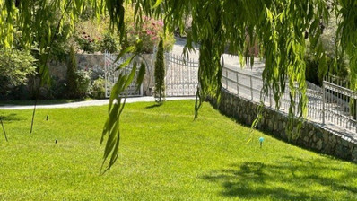 Luxury Viila with guest house in Moniatis with its own private grounds of landscaped gardens engulfed by forest trees.