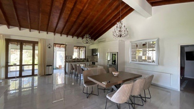Luxury Viila with guest house in Moniatis with its own private grounds of landscaped gardens engulfed by forest trees.
