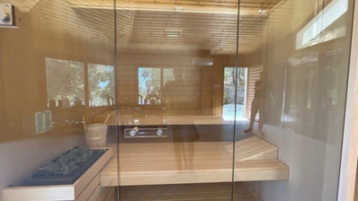 Luxury Viila with guest house in Moniatis with its own private grounds of landscaped gardens engulfed by forest trees.
