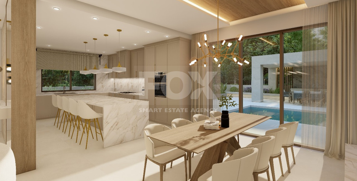 Luxury Four Bedroom Villa for Sale in Gated Coastal Community – Lower Chloraka, Cyprus | Sea Views & Private Pool