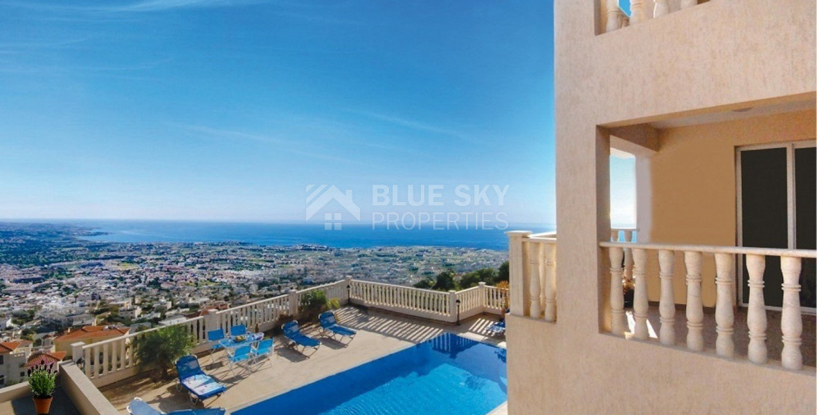Luxury six Bedroom Villa with Panoramic Sea Views – Peyia, Paphos for sale