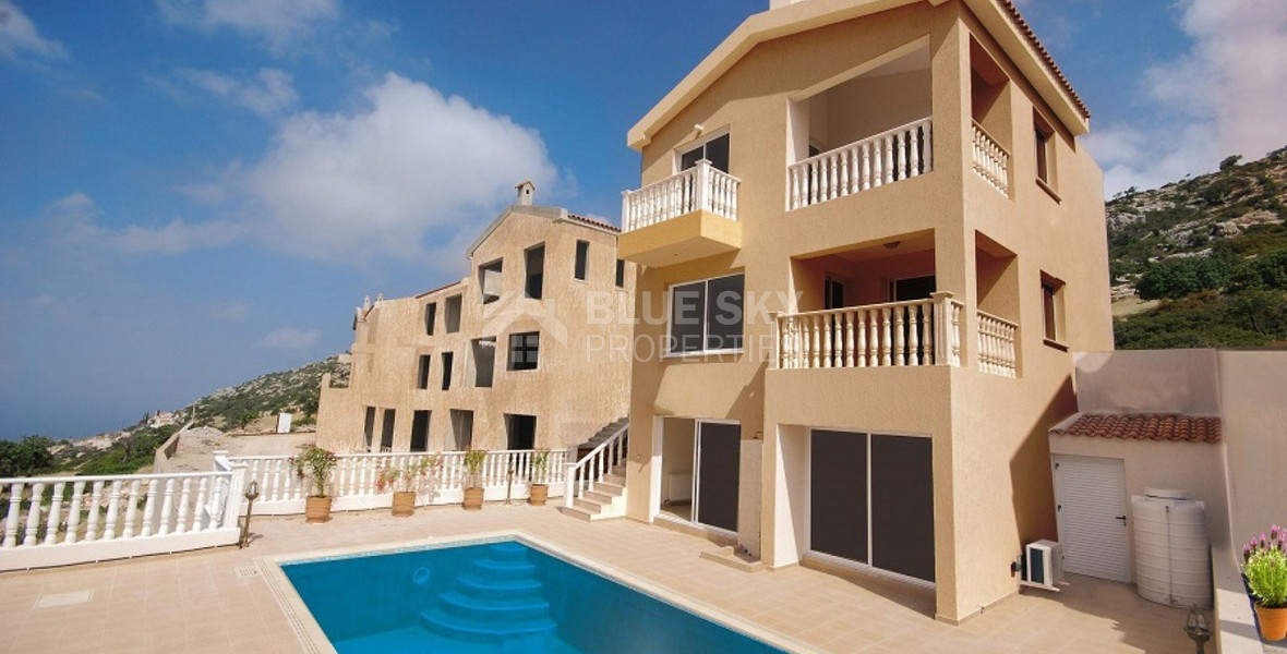 Luxury Peyia Villa | six Bedrooms | Panoramic Sea Views | Private Pool for sale , in Peyia