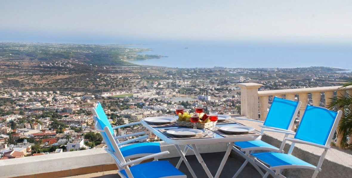 Luxury Peyia Villa | six Bedrooms | Panoramic Sea Views | Private Pool for sale , in Peyia