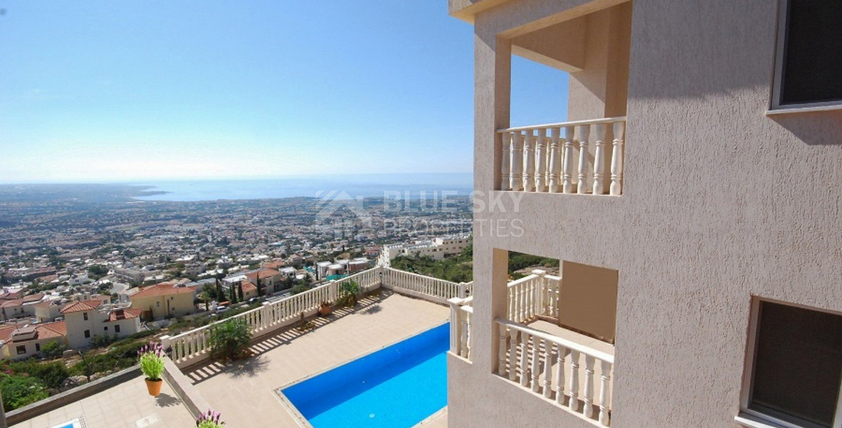 Luxury Peyia Villa | six Bedrooms | Panoramic Sea Views | Private Pool for sale , in Peyia