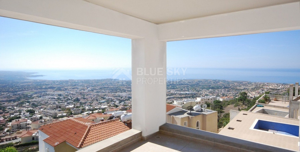 Luxury Peyia Villa | six Bedrooms | Panoramic Sea Views | Private Pool for sale , in Peyia