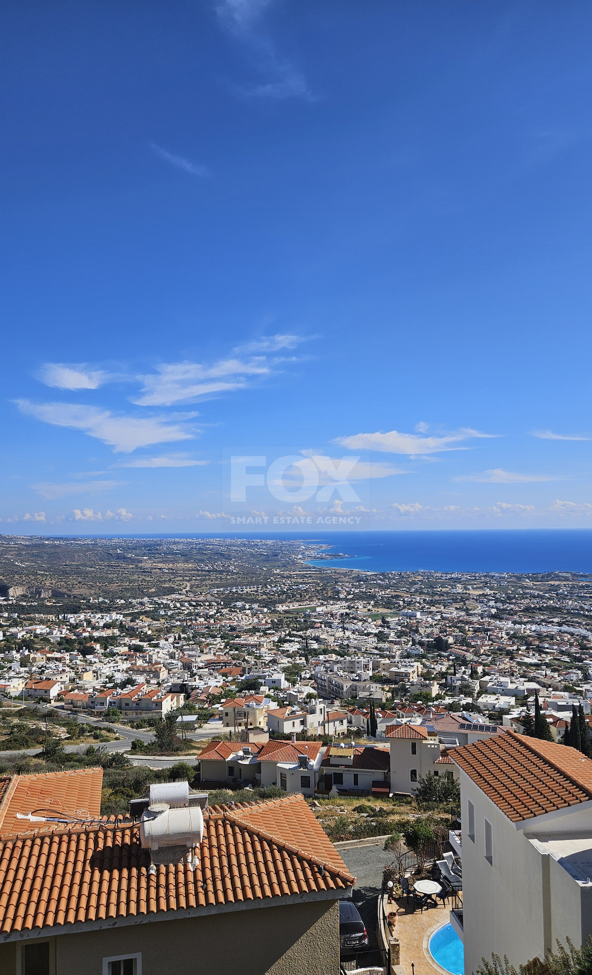 Six bedroom outstanting villa in a panoramic sea view area, in Peyia , Paphos,  for sale