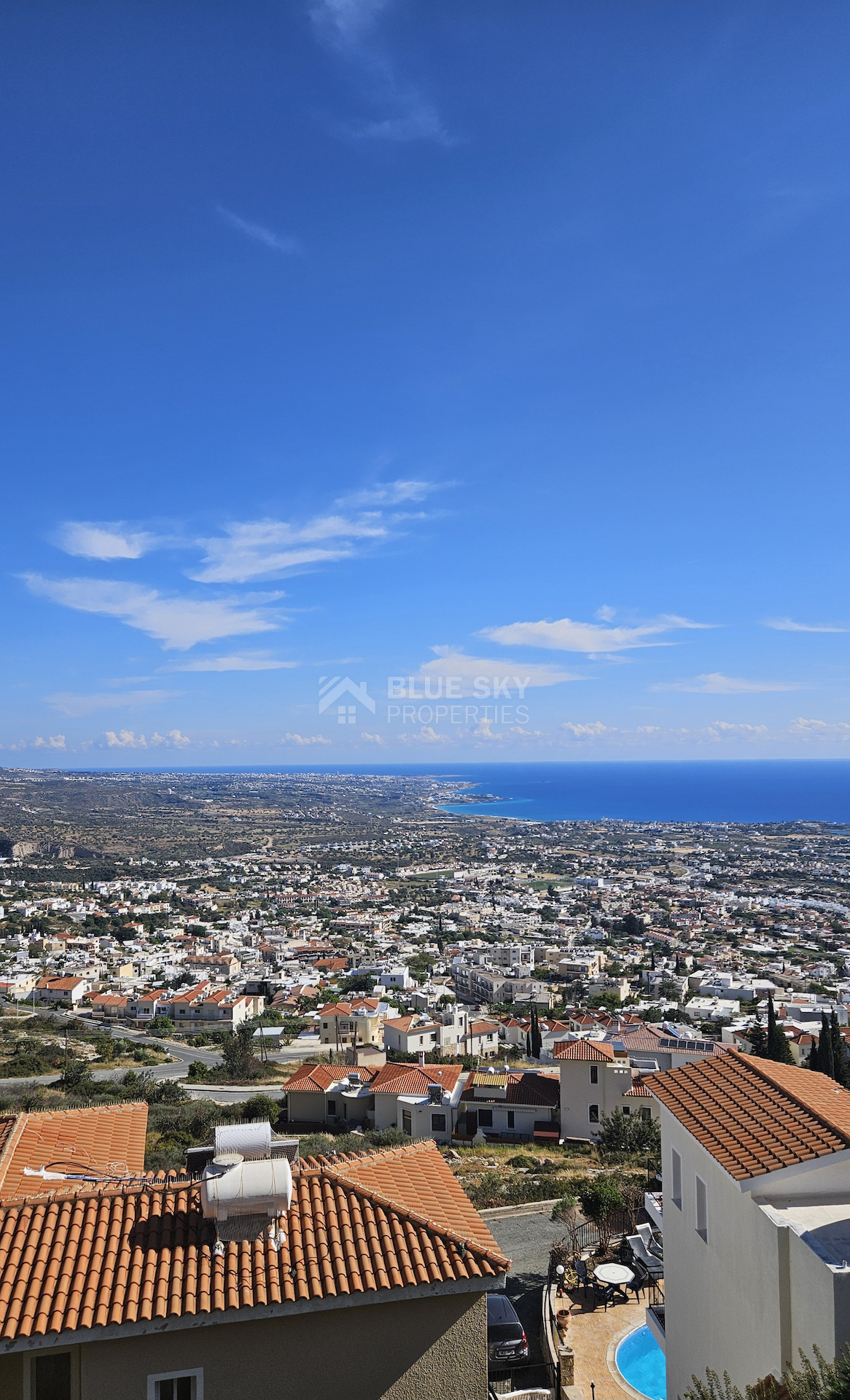 Six bedroom outstanting villa in a panoramic sea view area, in Peyia , Paphos,  for sale