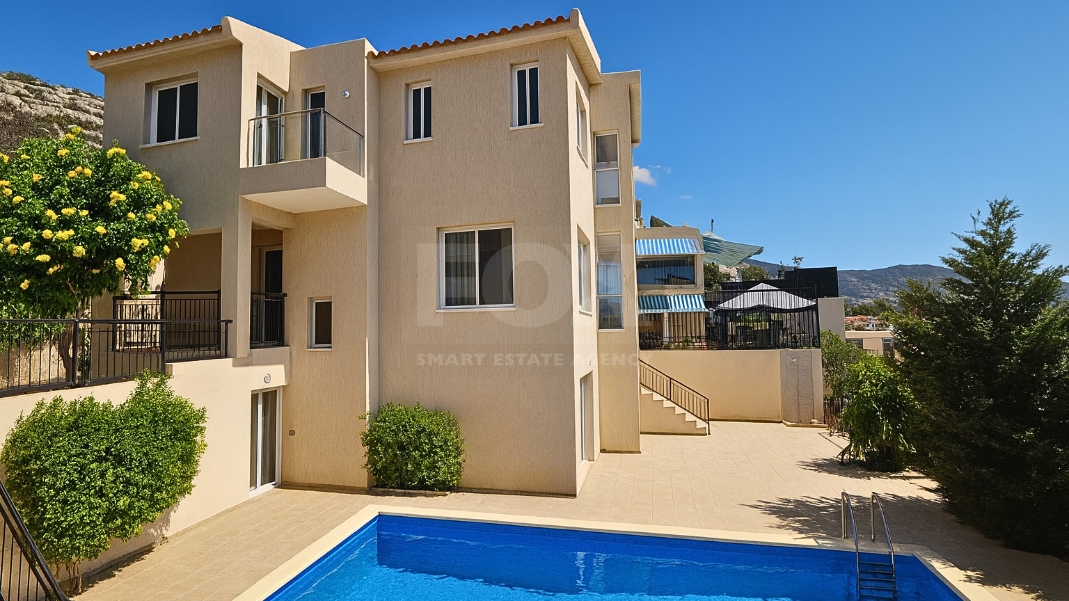 Six bedroom outstanting villa in a panoramic sea view area, in Peyia , Paphos,  for sale