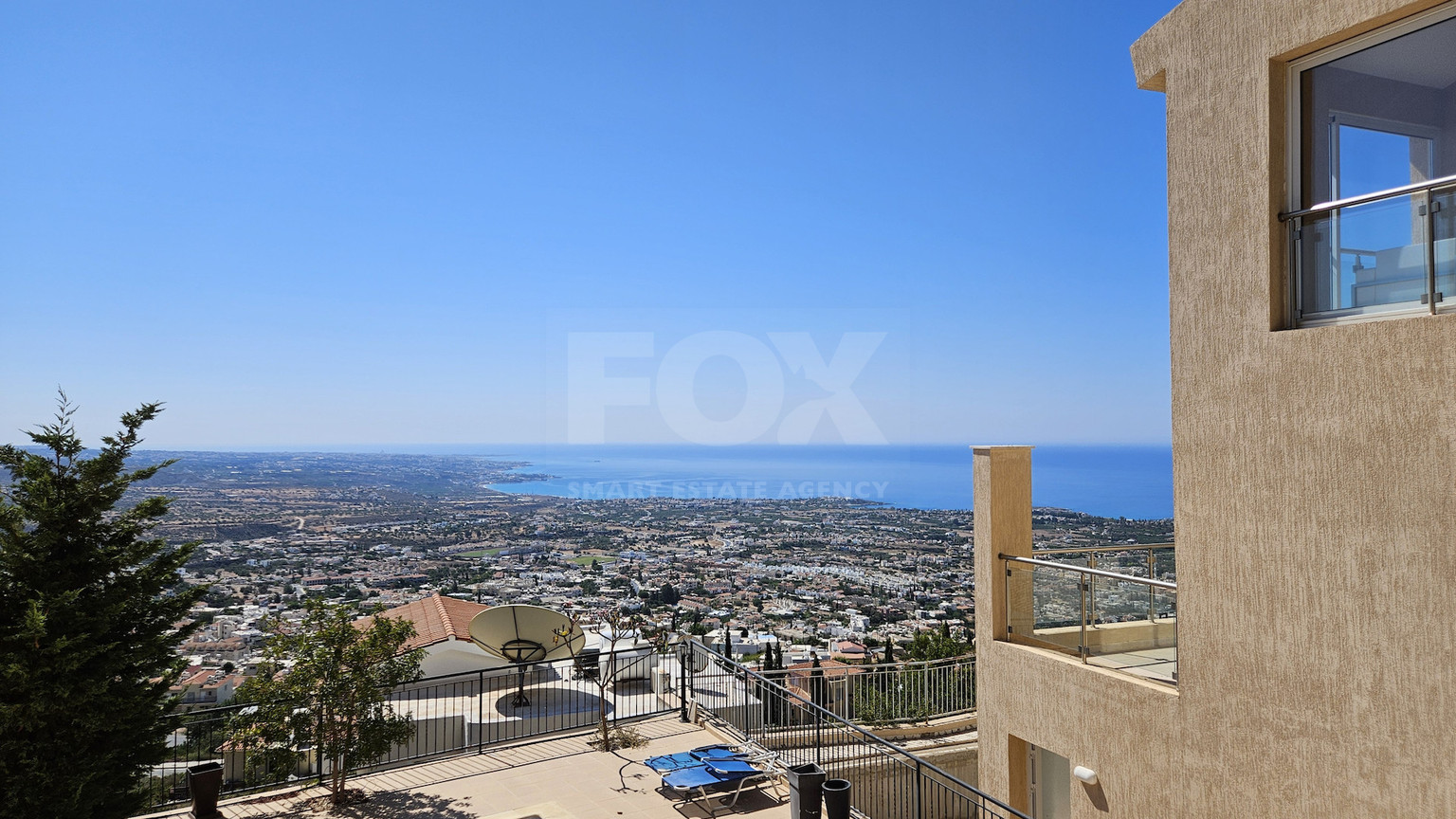 Six bedroom outstanting villa in a panoramic sea view area, in Peyia , Paphos,  for sale