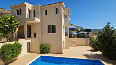 Six bedroom outstanting villa in a panoramic sea view area, in Peyia , Paphos,  for sale