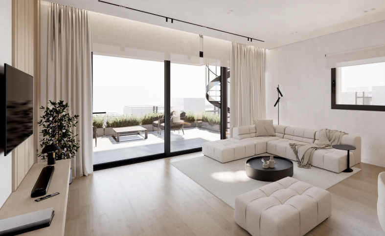 Modern 3 Bedroom Penthouse Apartment in Limassol, Agios Athanasios