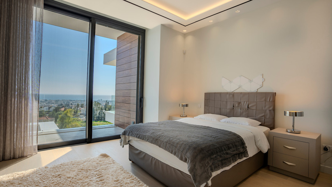 Modern 6 Bedroom Villa with Sea View in Limassol, Paniotis