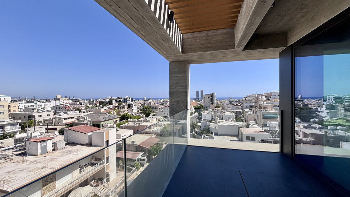 Modern 2 Bedroom Penthouse Apartment for Rent in Limassol, Mesa Geitonia
